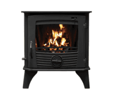 Henley Druid 8kw stove on a white background.