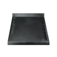 LOWER BAFFLE PLATE FOR GRAPHITE INSET STOVE.