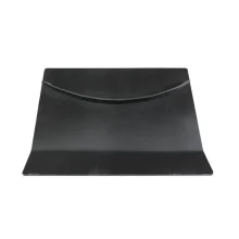 Top baffle plate for graphite inset stove.