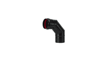 90 degree bend for wood pellet stoves.