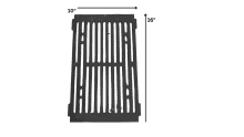 Cast iron grate for Alfa Plam multifuel cookers.
