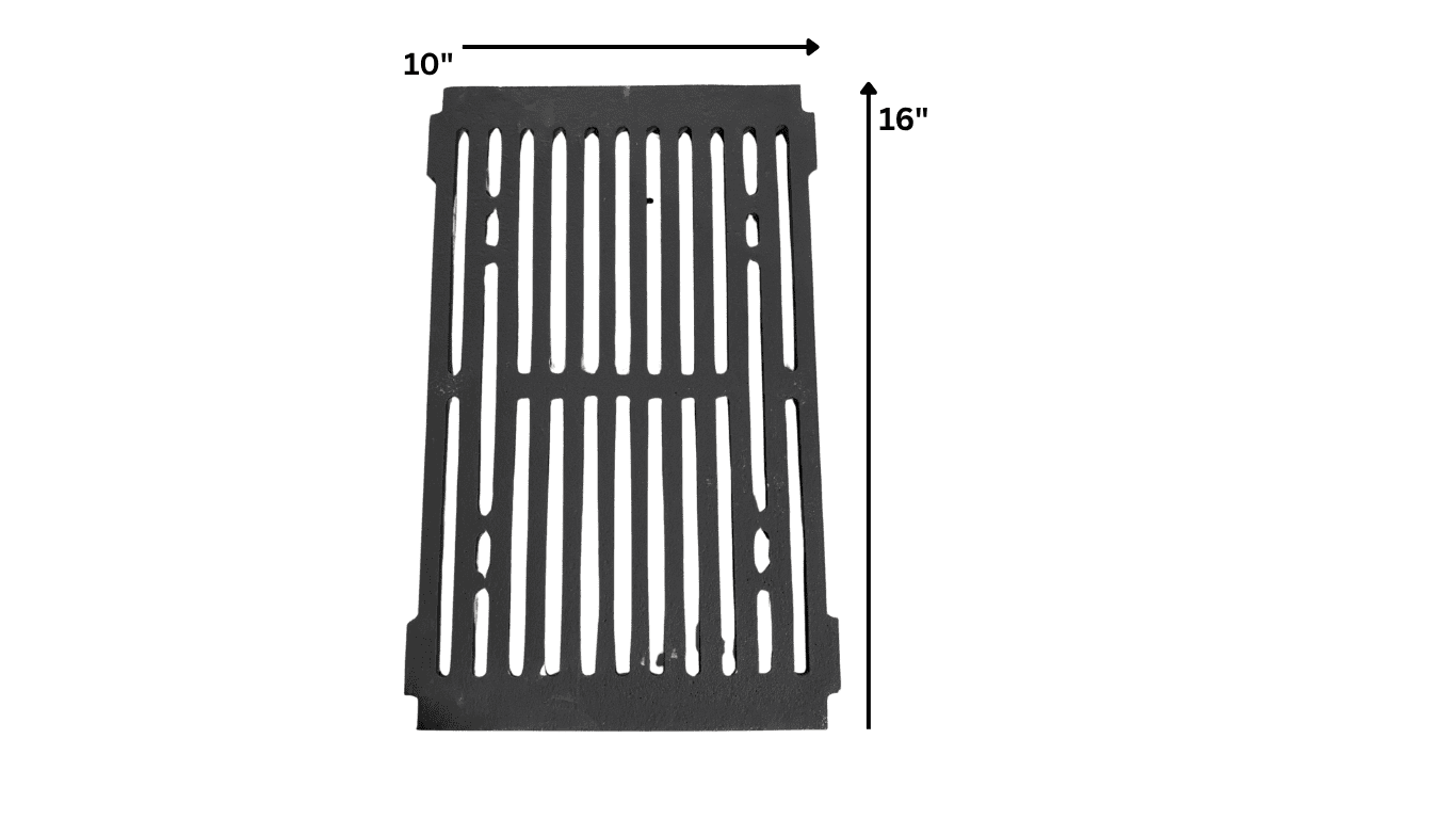Cast iron grate for Alfa Plam multifuel cookers.