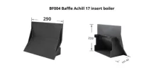 Achill 17 insert boiler stove baffle plate.